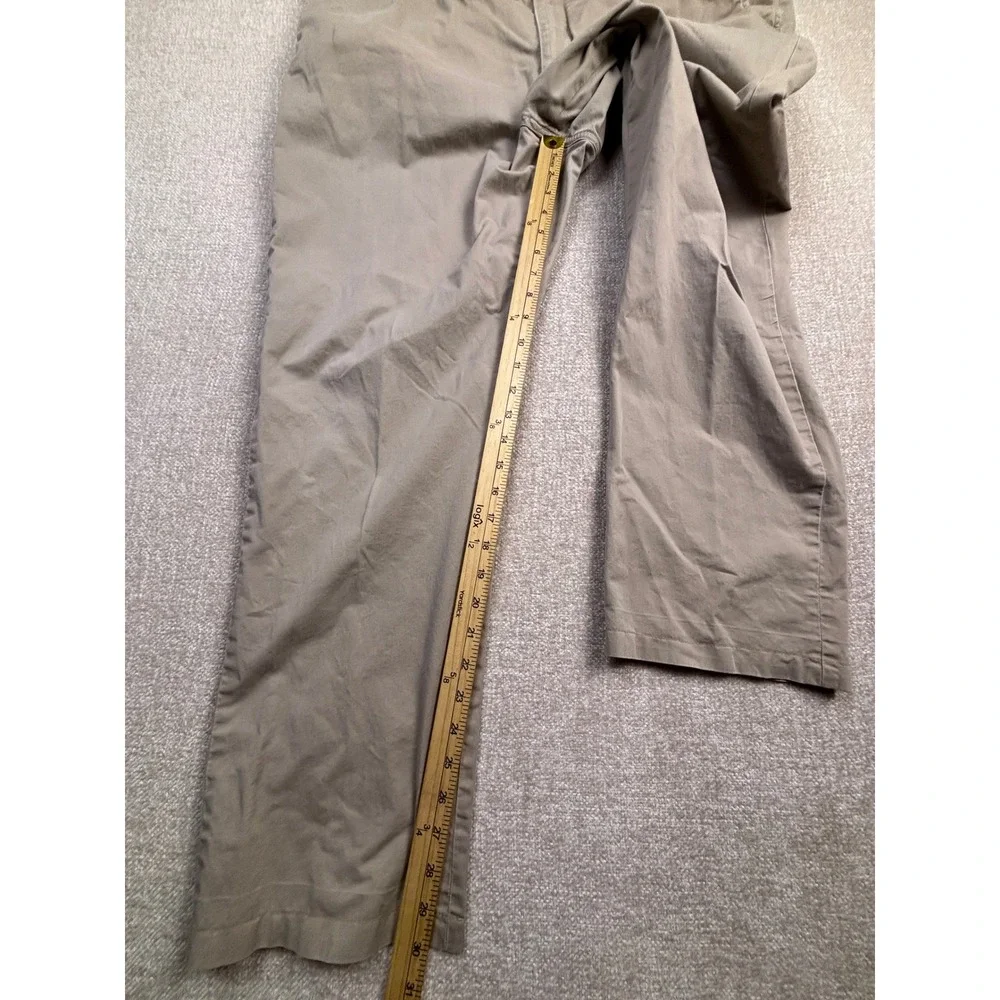 Polo Ralph Lauren Mens 42x30 Tan Khaki Stretch Straight Fit Chino Pants